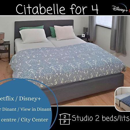 O Reflets - Citabelle For 4 - Studio 2 Rooms View "Citadelle" Dinant Dış mekan fotoğraf